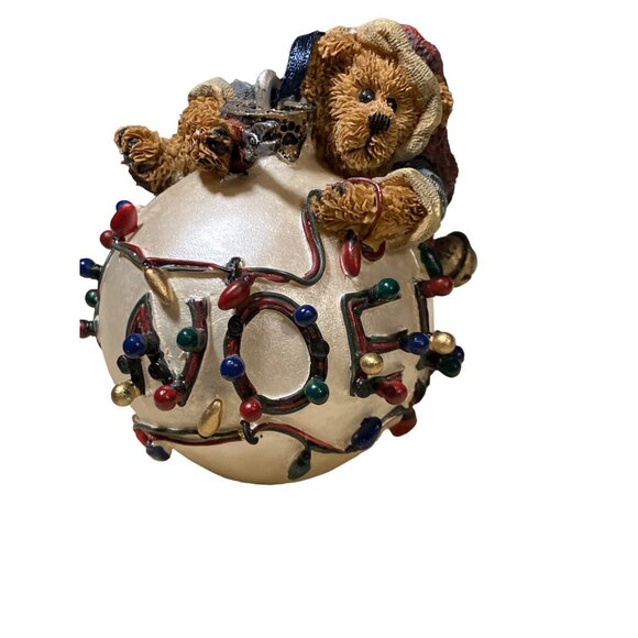 Boyds Bears Bearstone Noel Bruinski Da Electrician LE 25953 Ornament Dated 1998 - Picture 2 of 16